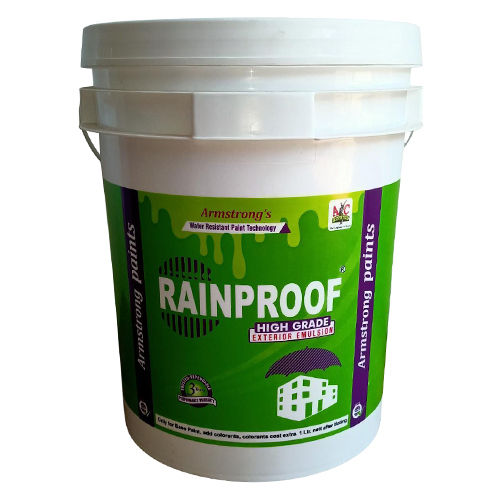 Rainproof High Grade Exterior Emulsion - Grade: First Class