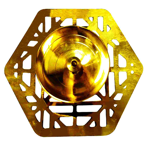 Brass Diya Hexagon Shape