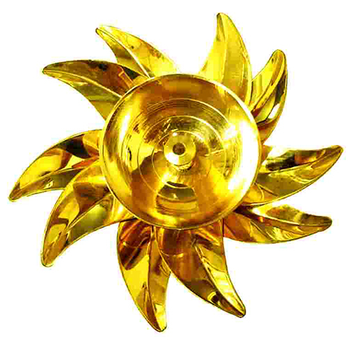 Brass Diya Sun Shape