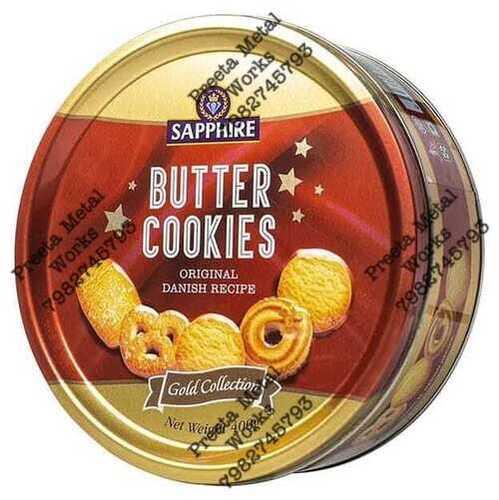 Butter Cookies Tin Box