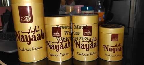 Kashmiri Kahawa Tin Box