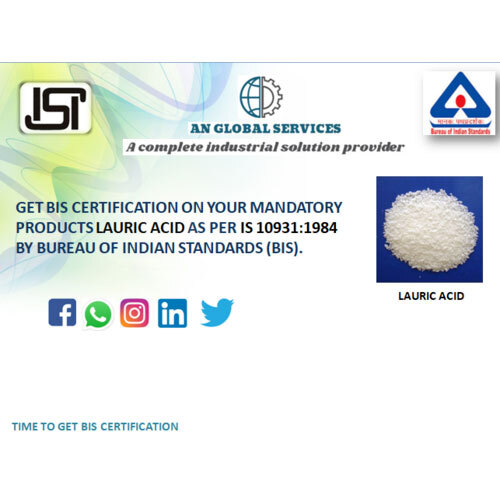 Laurie Acid ISI Certification