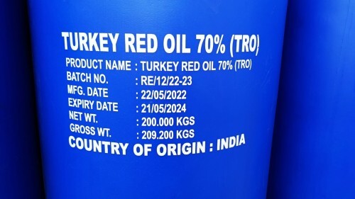 Sulphonated Castor Oil (Turkey Red Oil) 70%