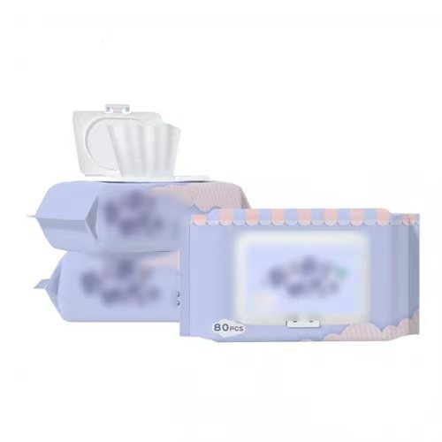 Baby Gentle Wipes - 35gsm Spunlace Fabric, 15x20cm Size , Mild, Non-Irritating for Delicate Skin, Ideal for Changing Time