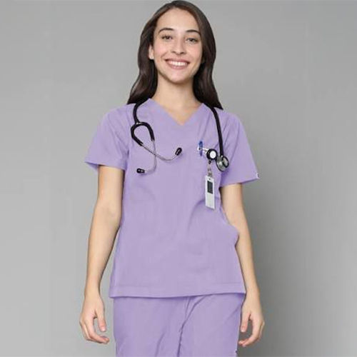 Purple Scrub Suit