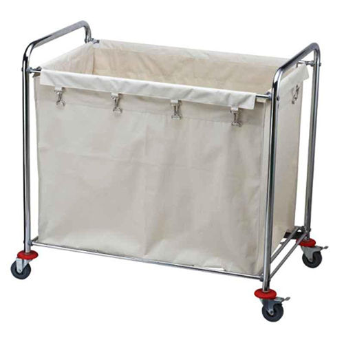 Stainless Steel Frame Canvas Bag Lilen Trolley Size: Different Available