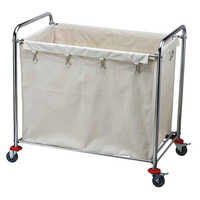 Stainless Steel Frame Canvas Bag Lilen Trolley