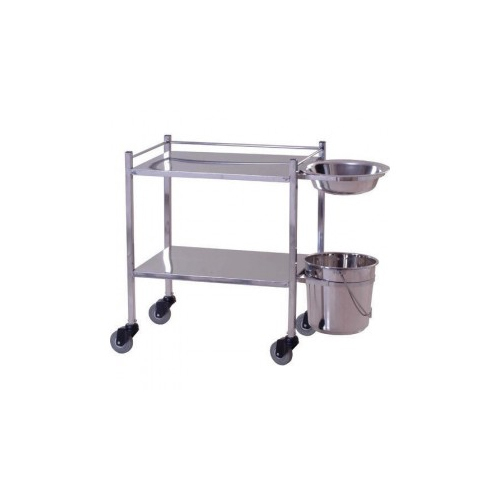 4 Drawer SS Medicine Trolley