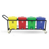 Heavy Duty Bio Medical Waste Bin 4 Set