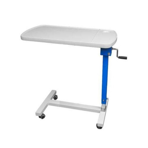 Durable Gear Handle Type Over Bed Table