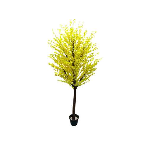 Yellow 7 Feet Dancing Orchid Flower Tree