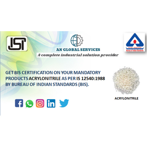 Acrylonitrile ISI Certification
