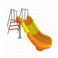 RPE Roto Wave Slide Outdoor Playground Equipment Playground Slides