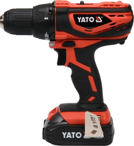 CORDLESS DRILL/DRIVER - 18V Li-Ion Battery, 40Nm Torque | 2-Speed Transmission, LED Light, Ergonomic Handle