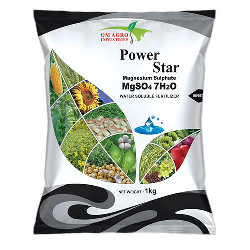 Power Star Magnesium Sulphate MgSO4 7H2O Water Soluble Fertilizer