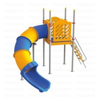Tunnel Slide FRP Wave Slide Playground Slide Plastic Slide