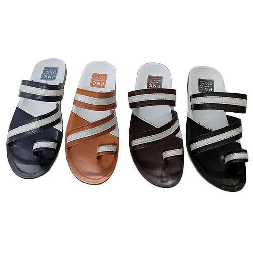 Different Available Mens Rexin Slippers