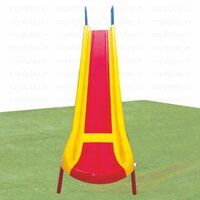 Dual Color FRP Straight Slide Playground Equipment for Kids