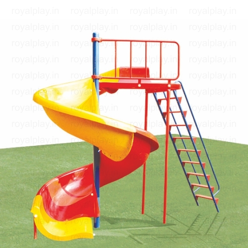 FRP Giraffe Slide Playground Equipments For Children