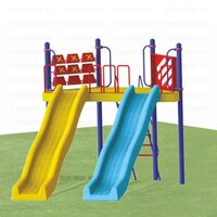 FRP Giraffe Slide Playground Equipments For Children