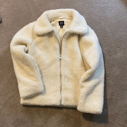 Imported Second Hand Used Adult Fleece Zipper Jacket