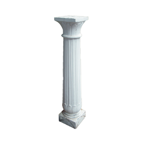 White GRC Pillar