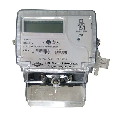 Hpl Static Lcd Type Energy Meter