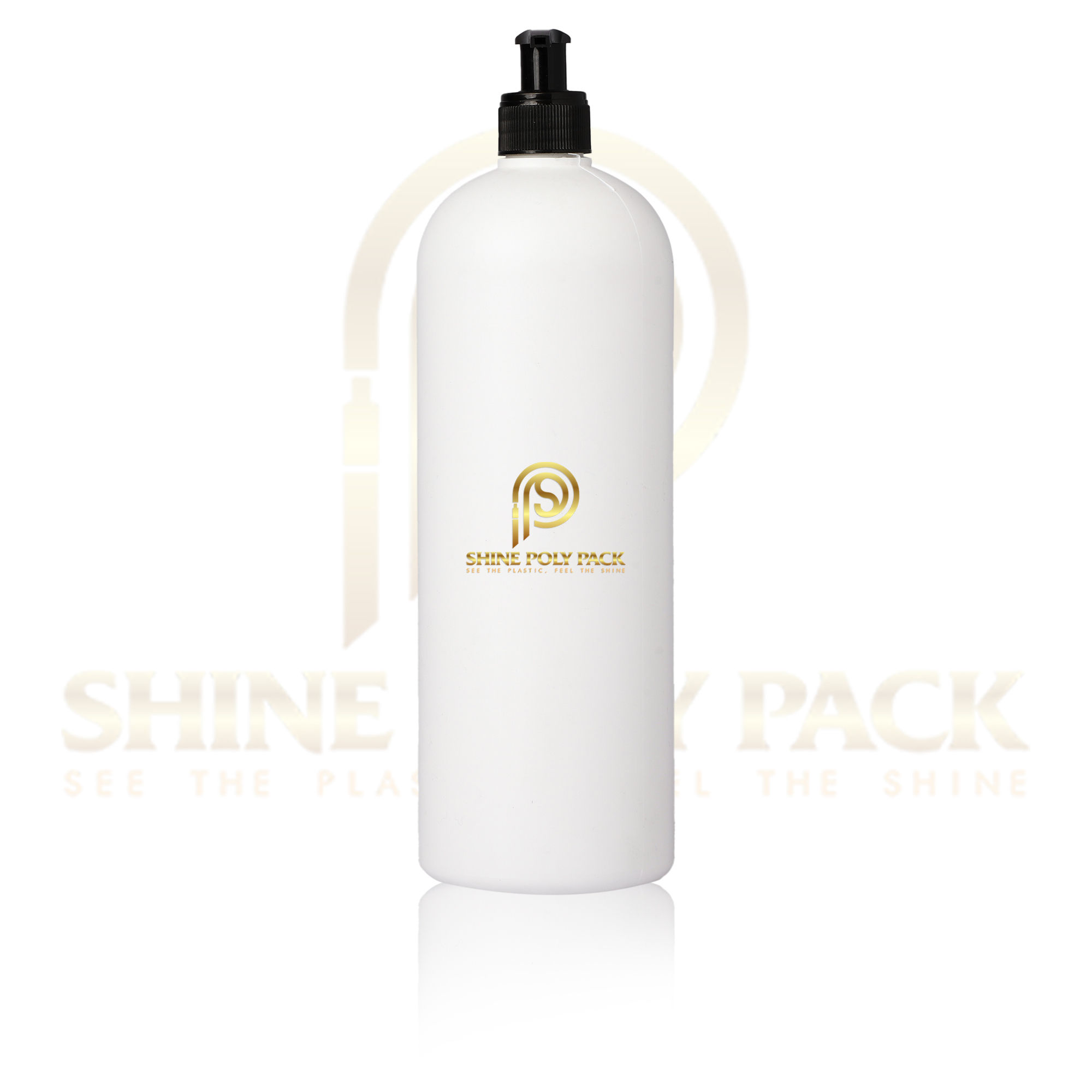 200ML HDPE ROUND BOTTLE