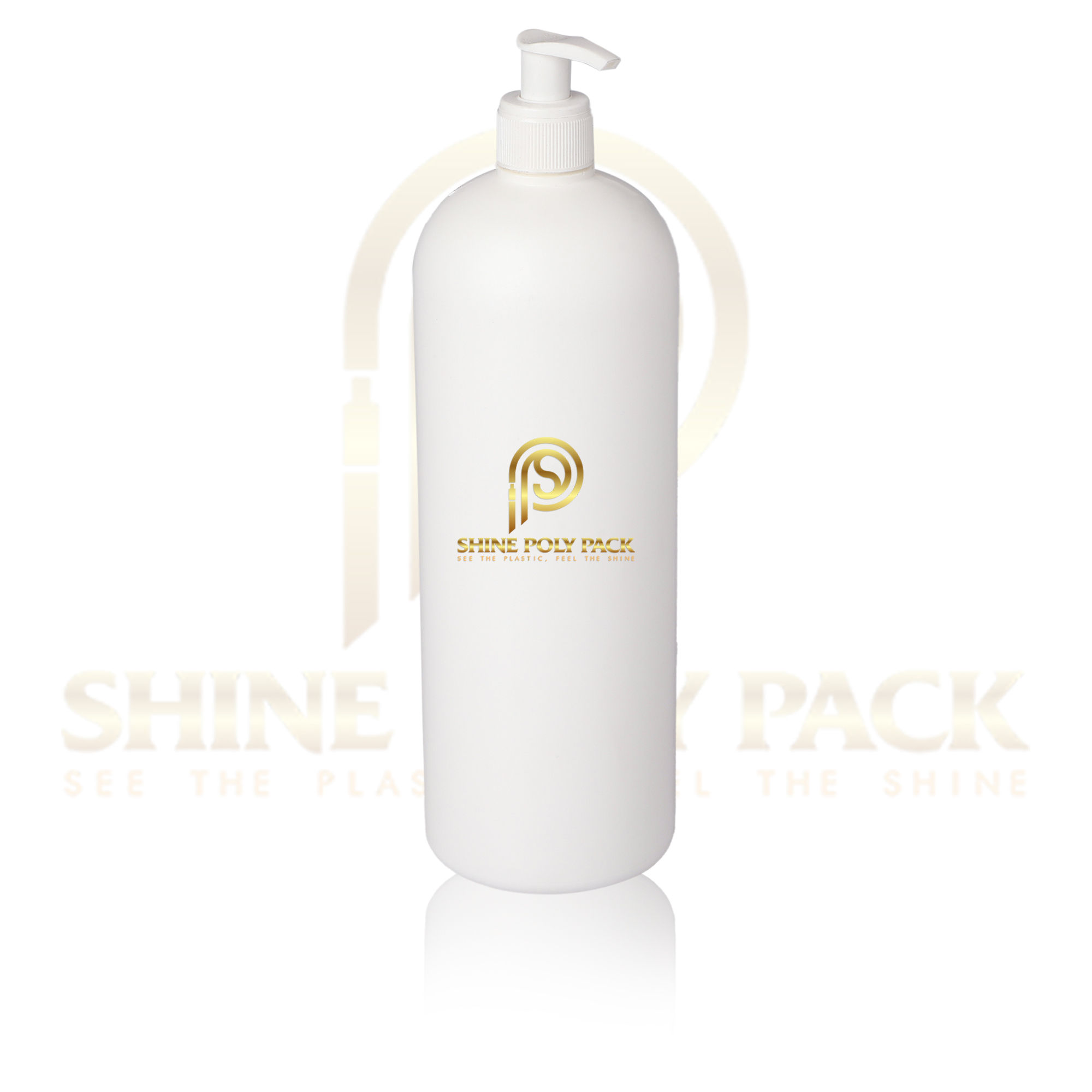 500ML HDPE ROUND BOTTLE