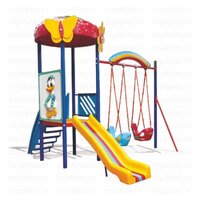 FRP Wave Slide Outdoor playground Equipment