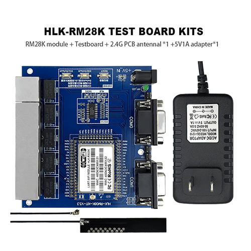Metal Mt7628k Hlkrm28k Chipset Wireless Router Module Ttl Serial To