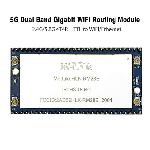 2.4G 5.8G Wifi Router module Dual Band Frequency HLK-RM28E 4T4R Wifi Module