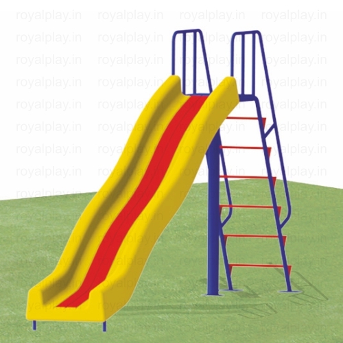 Dual Color Deluxe Wave Slide FRP Playground Equipments