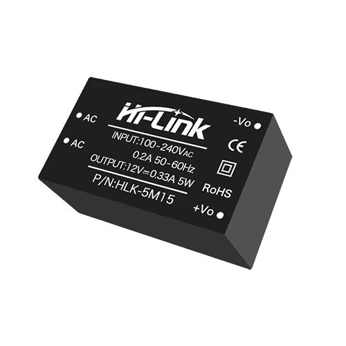 HLK-5M15 AC to DC 15v5w Step Down Mini Intelligent Household Switch Power Supply Module Converter