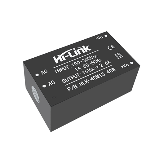 HLK-40M15 AC DC 15v 40w GaN Step Down mini Power Supply Module Converter Intelligent Household Switch Power Module
