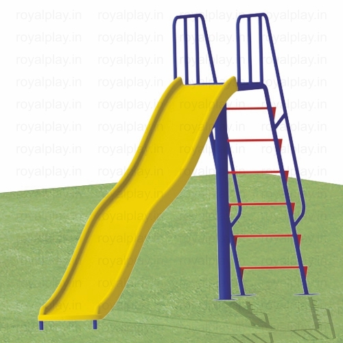 Dual Color Deluxe Wave Slide FRP Playground Equipments