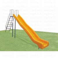 Multi Color Deluxe Wave Slide FRP Slide For Kids