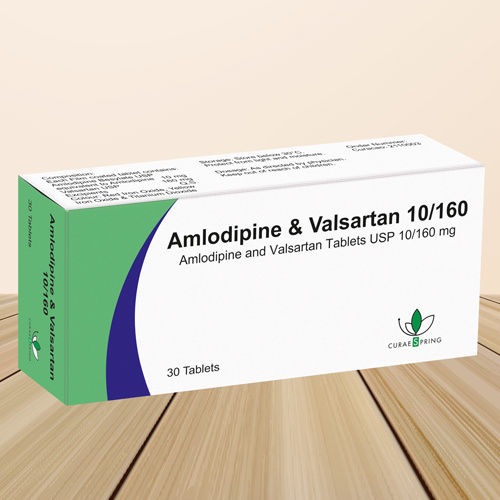 Amlodipine And Valsartan Tablets Usp 10-160 Mg 30 Tablets General Medicines