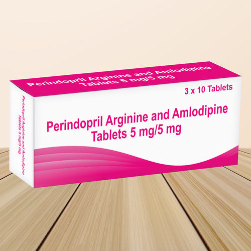 Perindopril Arginine And Amlodipine Tablets 5 Mg-5 Mg 3x10 Tablets General Medicines