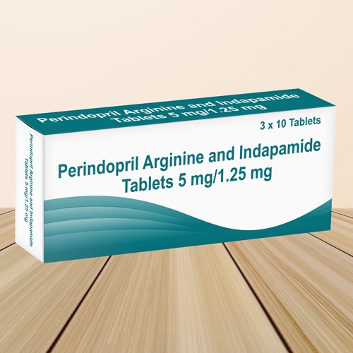 Perindopril Arginine and Indapamide Tablets 5 mg-1.25 mg 3x10 Tablets