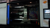 PLASTIC INJECTION MOULDING MACHINE AZ 220 URGENT SALE