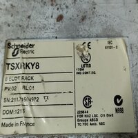 SCHNEIDER ELECTRIC TSXRKY8 NON EXTENDABLE RACK