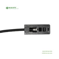 Split Solar Junction Box PV Junction Box Solar Module Junction Box For Solar Panel Wiring Protection