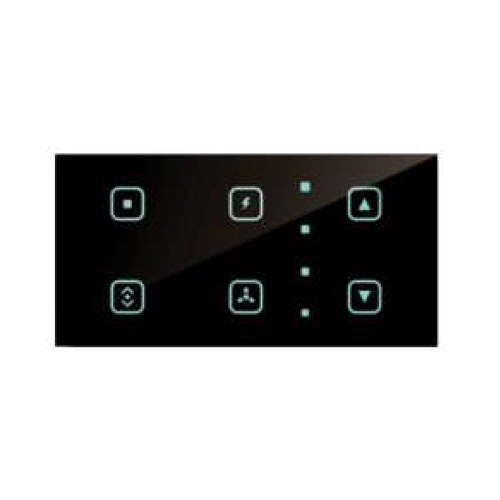 1-2 Way and 1-16 AMP Touch 3 Switch plus 1 Fan Moduler Size 6