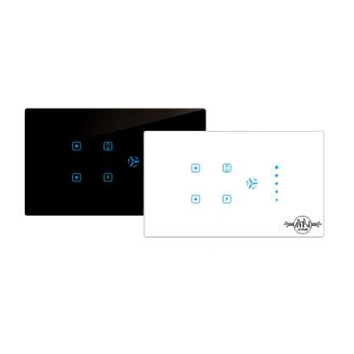 Touch 4 Switch 1 Fan Modular Size 4