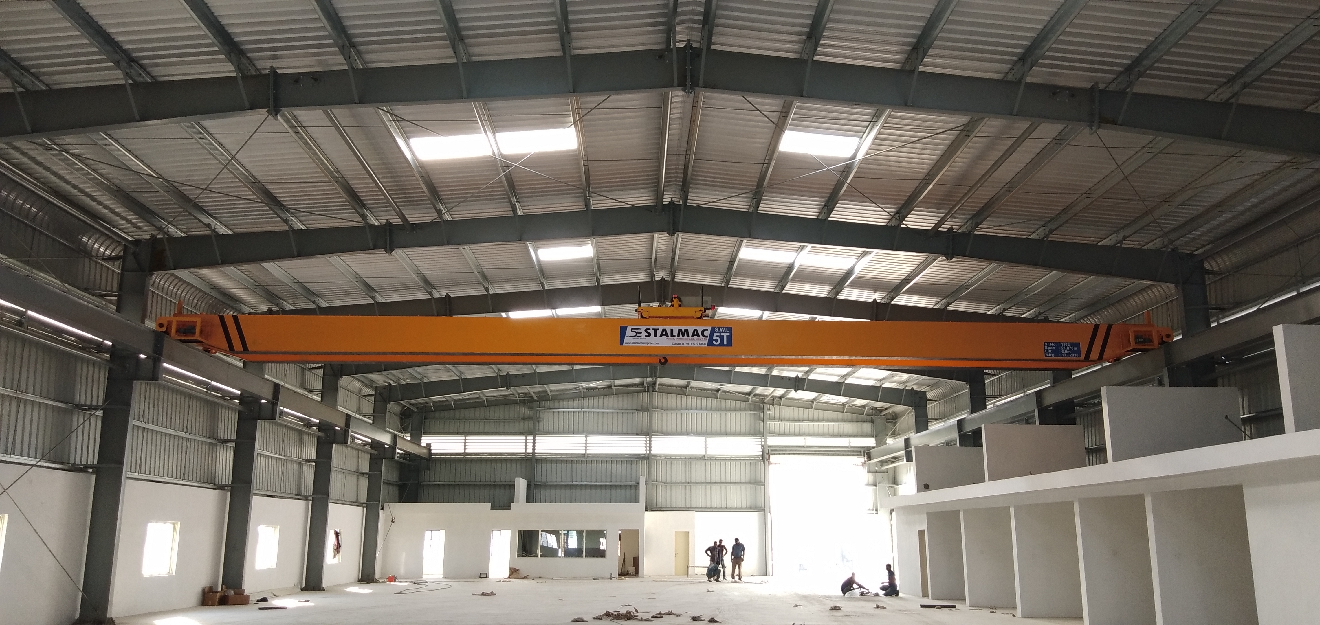 DOUBLE GIRDER OVERHEAD CRANE