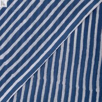 STRAIGHT LINE INDIGO COTTON FABRIC