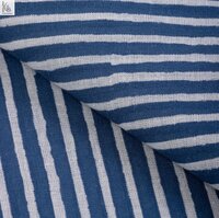 STRAIGHT LINE INDIGO COTTON FABRIC