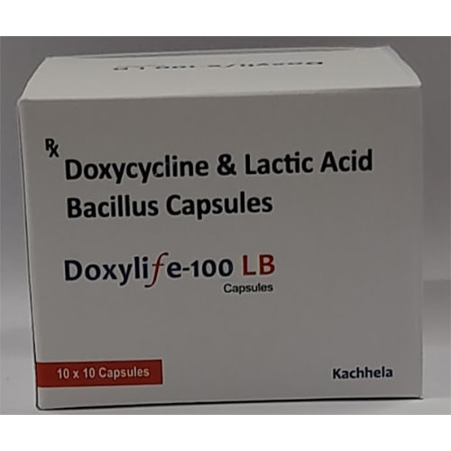 Doxylife Lb 100 Mg Capsules Keep In A Cool & Dry Place