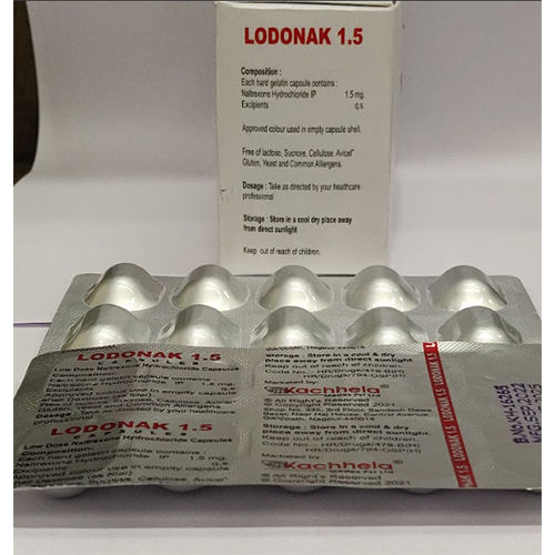 Lodonak 1.5 Mg Capsules Ingredients: Low Dose Naltrexone Hcl Cap